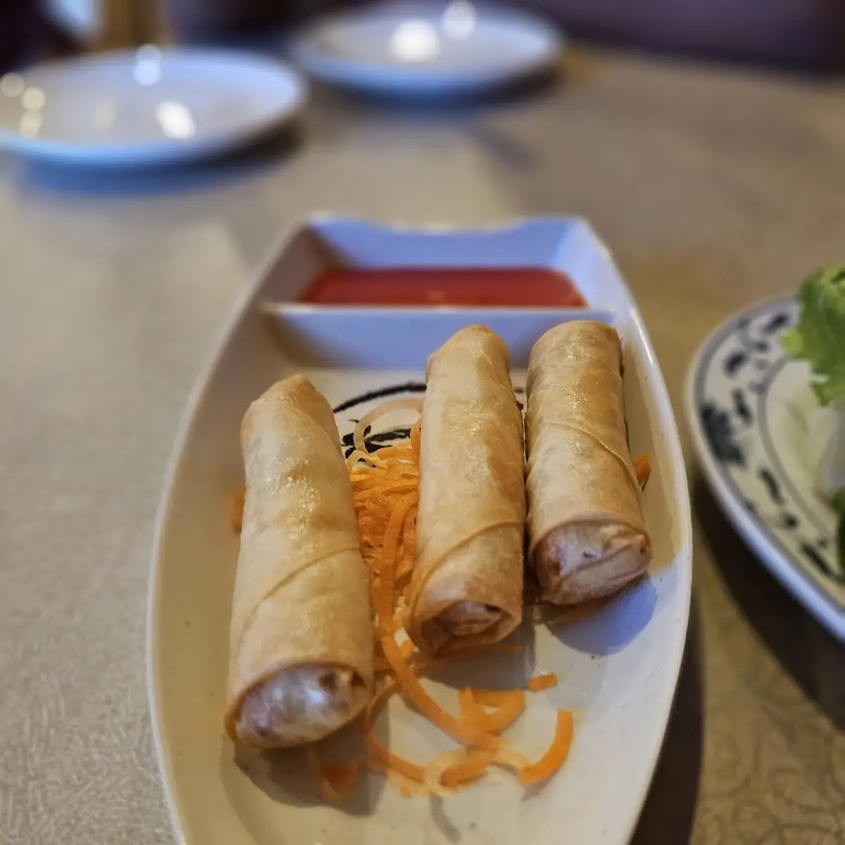 Thai Fried Chicken Spring Rolls