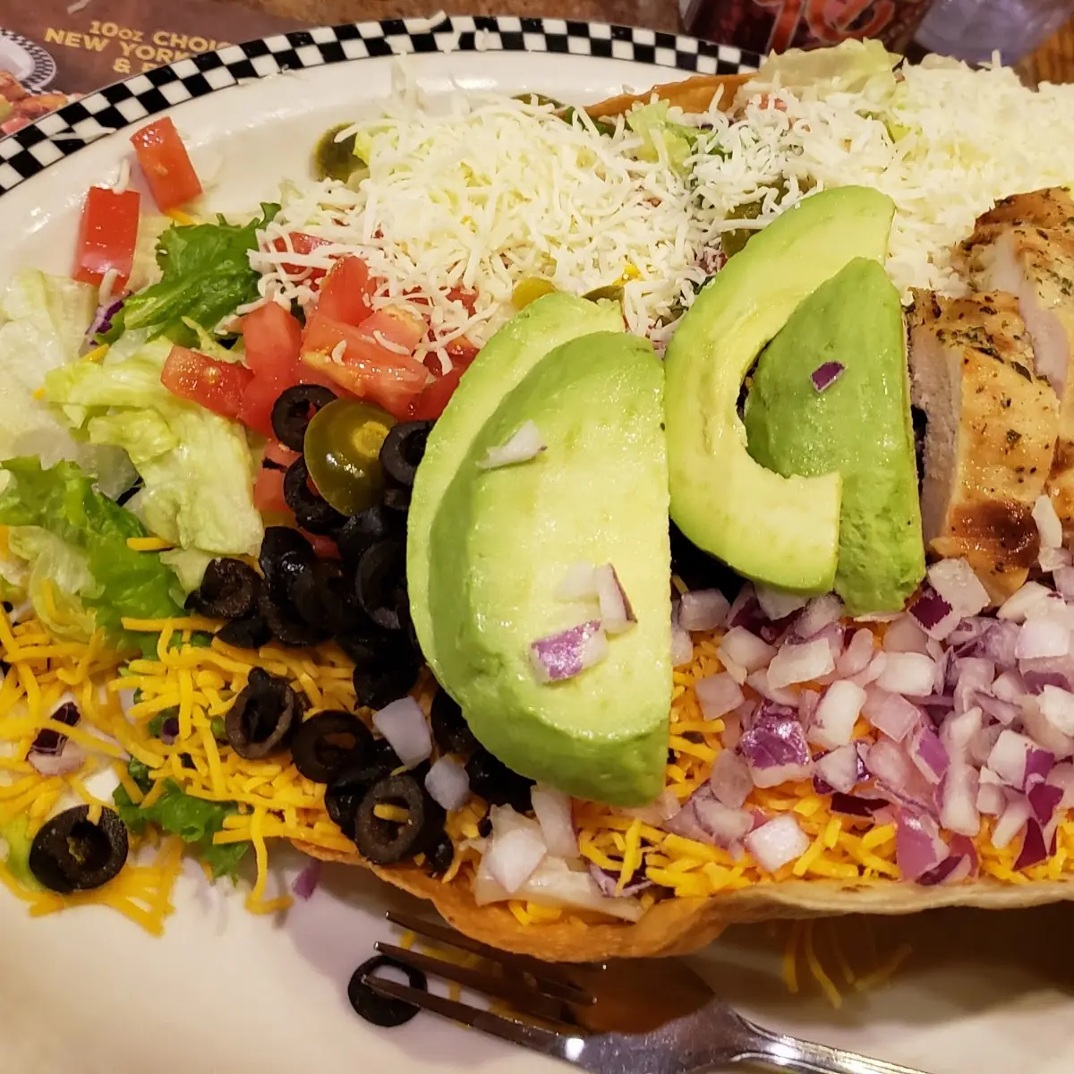Chicken Taco Salad