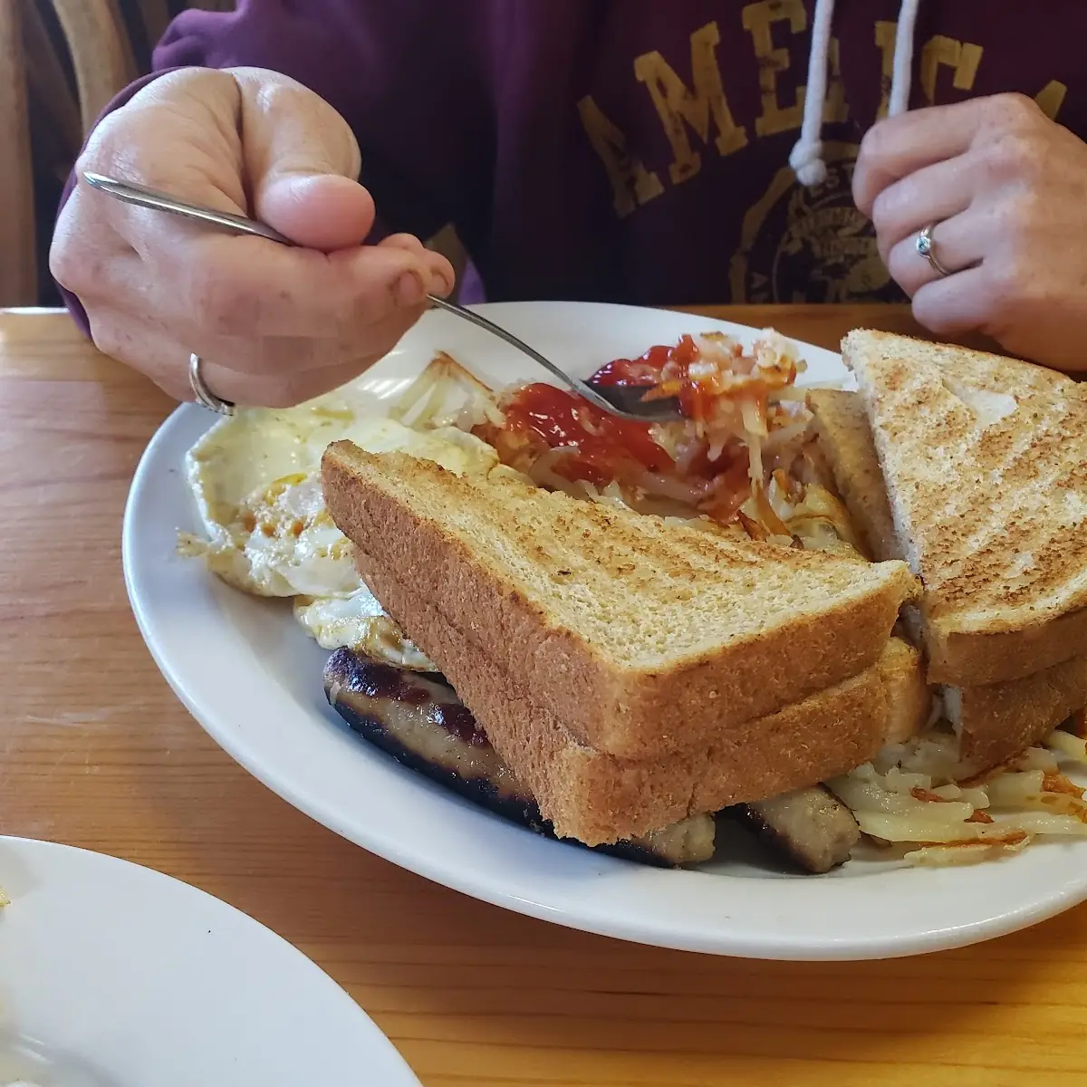 Traditional Breakfast Plate