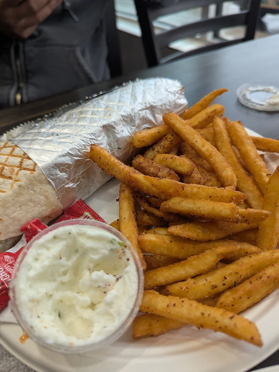 Beef Shawarma Wrap Deal, Ramallah Cafe