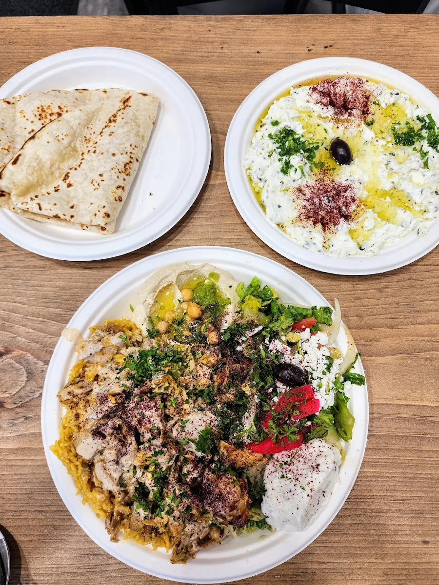 Chicken Shawarma Platter, Ramallah Cafe