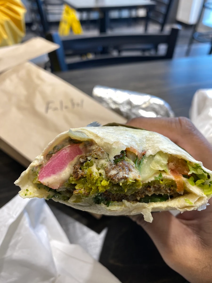 Falafel Warp, Ramallah Cafe