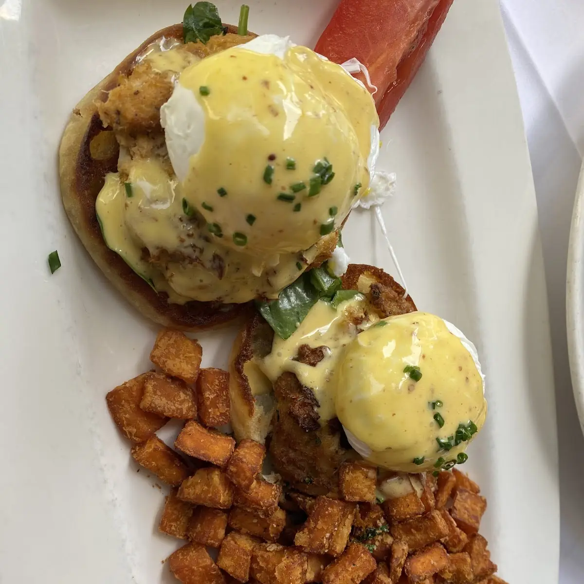 Crab Cakes Benedict
