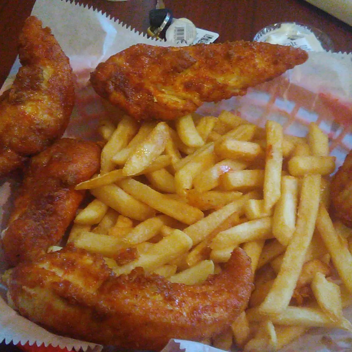 The Spicy Chicken Tender Basket