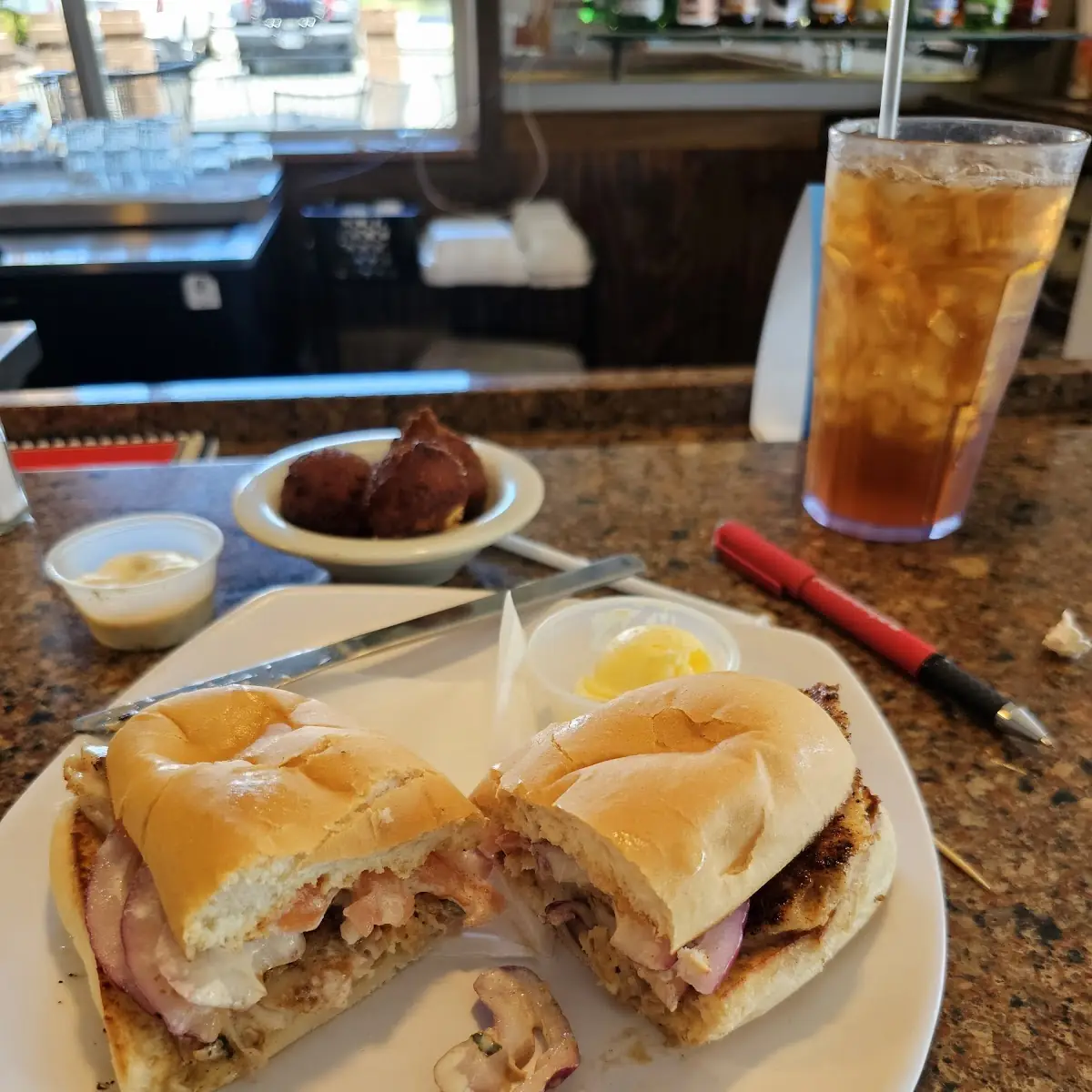 Rock Fish Sandwich Combo