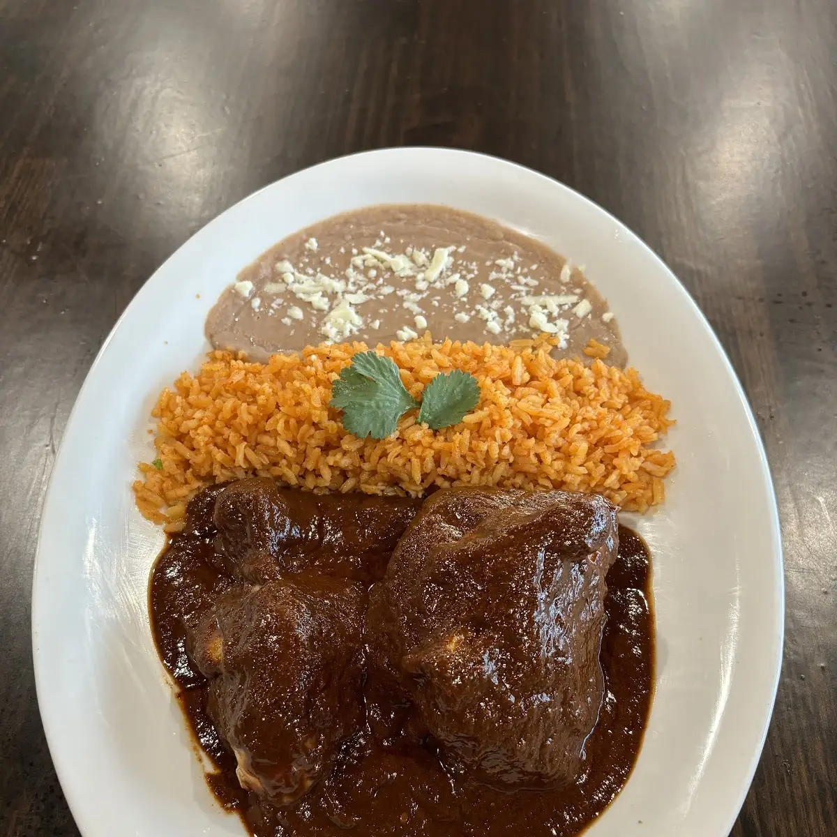 Platillo Mole Rojo