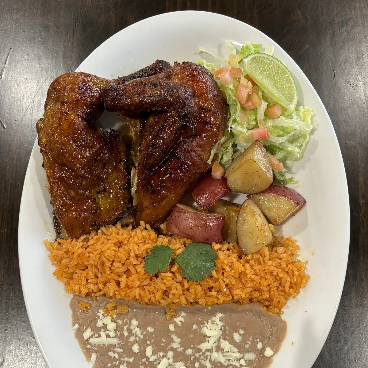 Pollo Asado Platillo