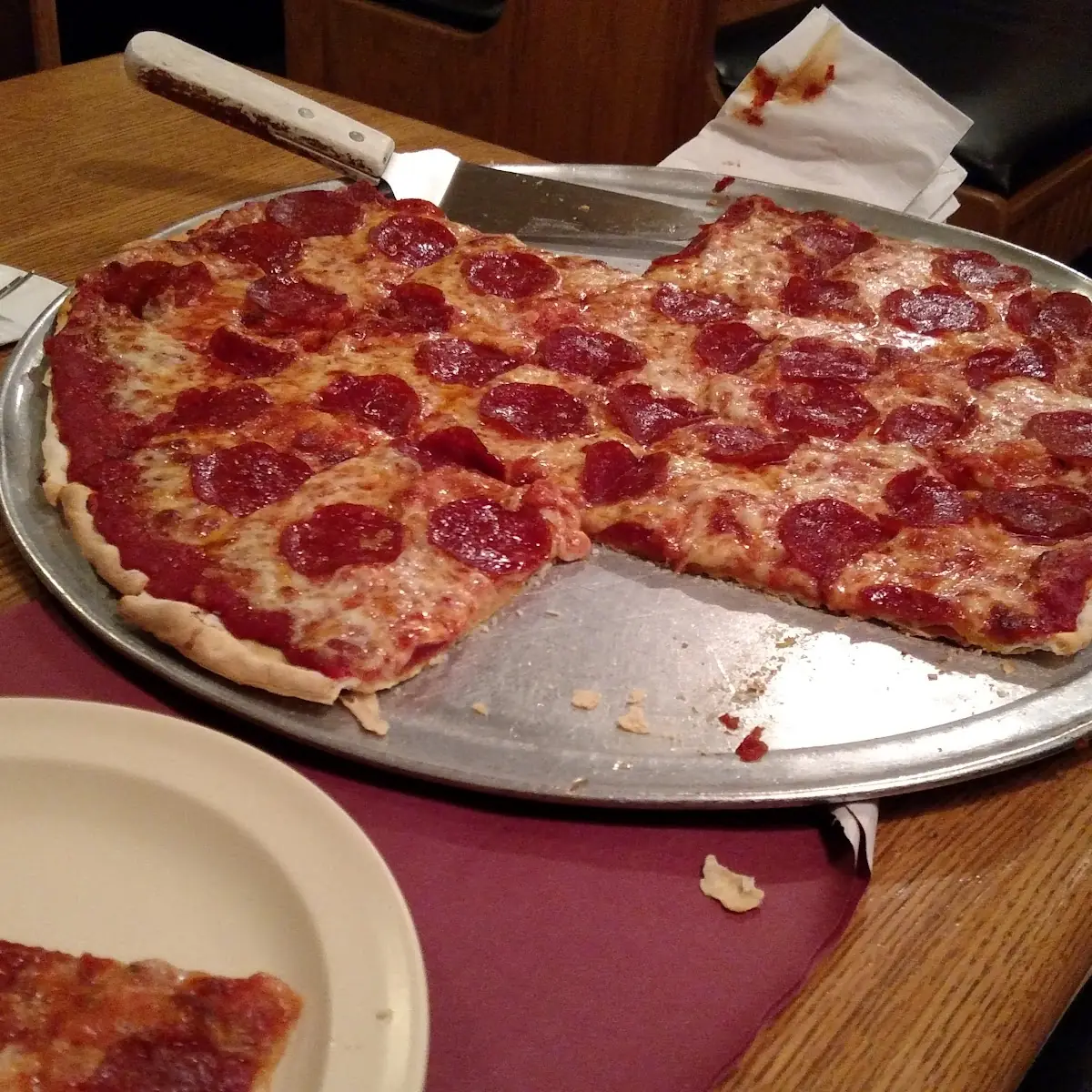 Cheese and Sausage Pizza
