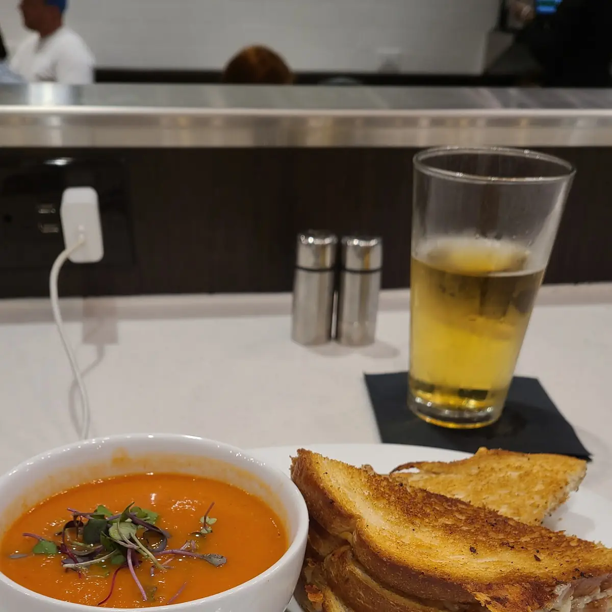 Grilled Cheese and Tomato Soup