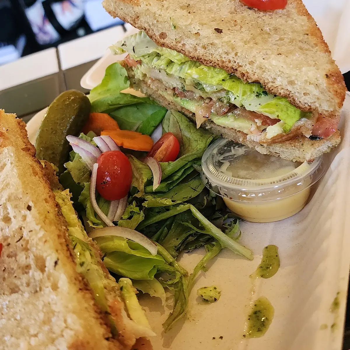 Ahi Melt Sandwich or Ahi Salad