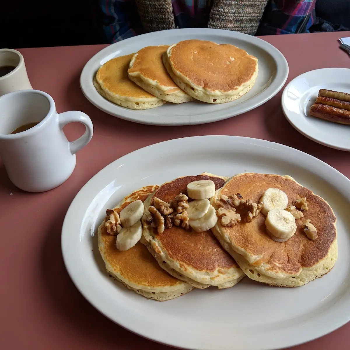 Banana-Walnut Pancakes