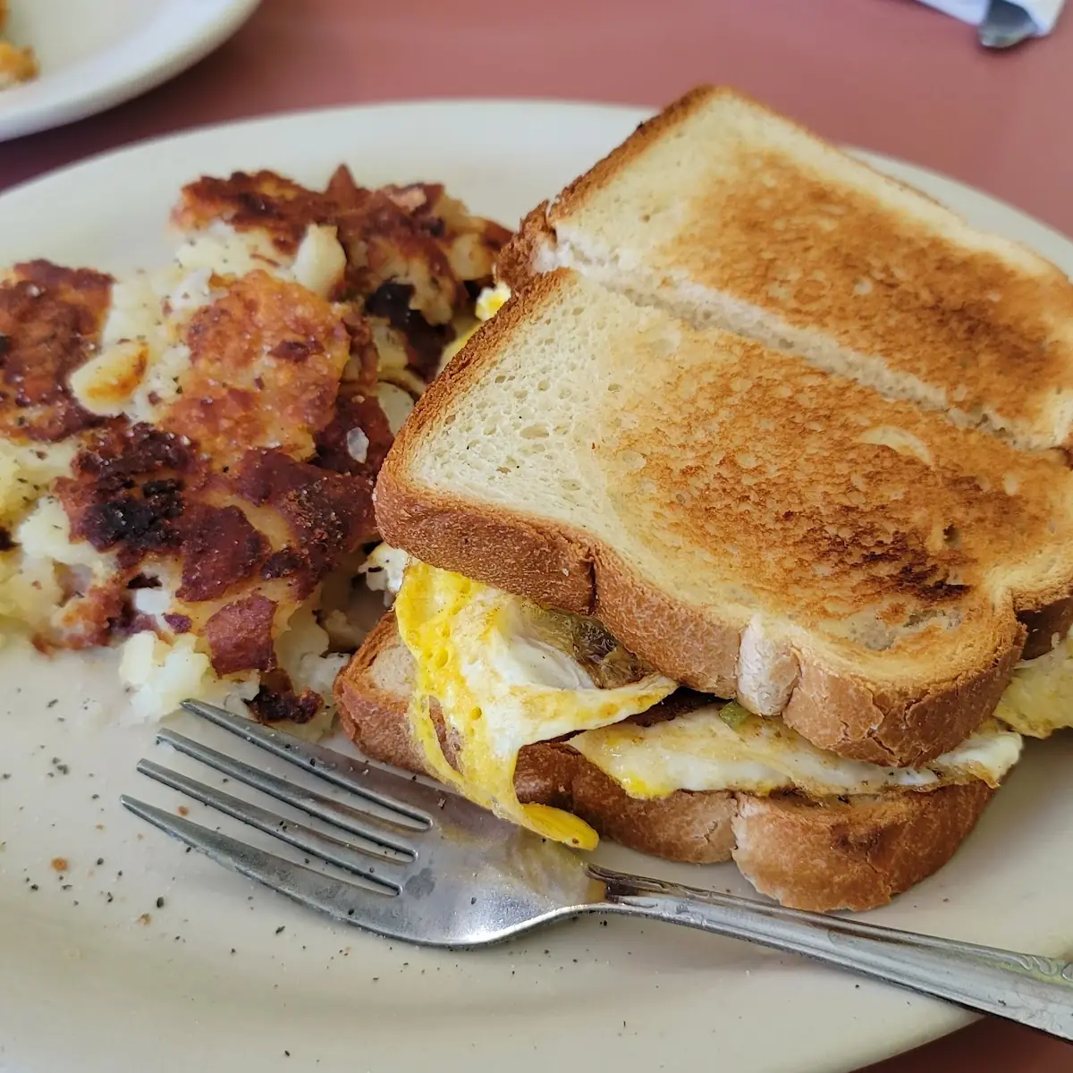 Eggs Swiss Cheese & Bacon Sandwich