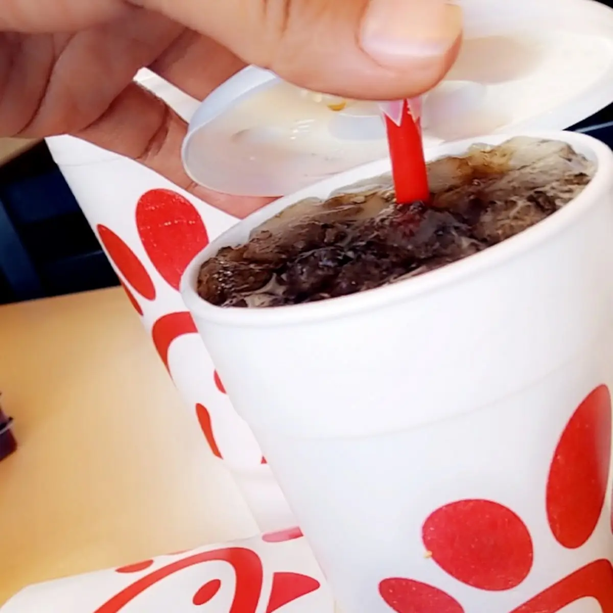 Chicken Nuggets with Coca Cola