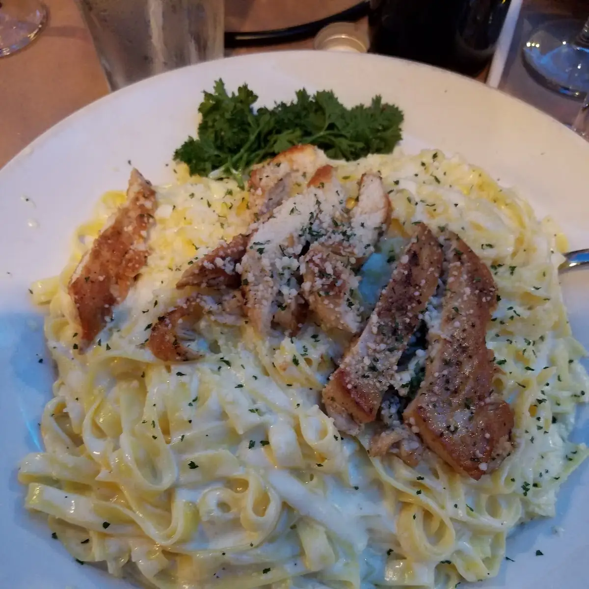 Chicken Alfredo Pasta