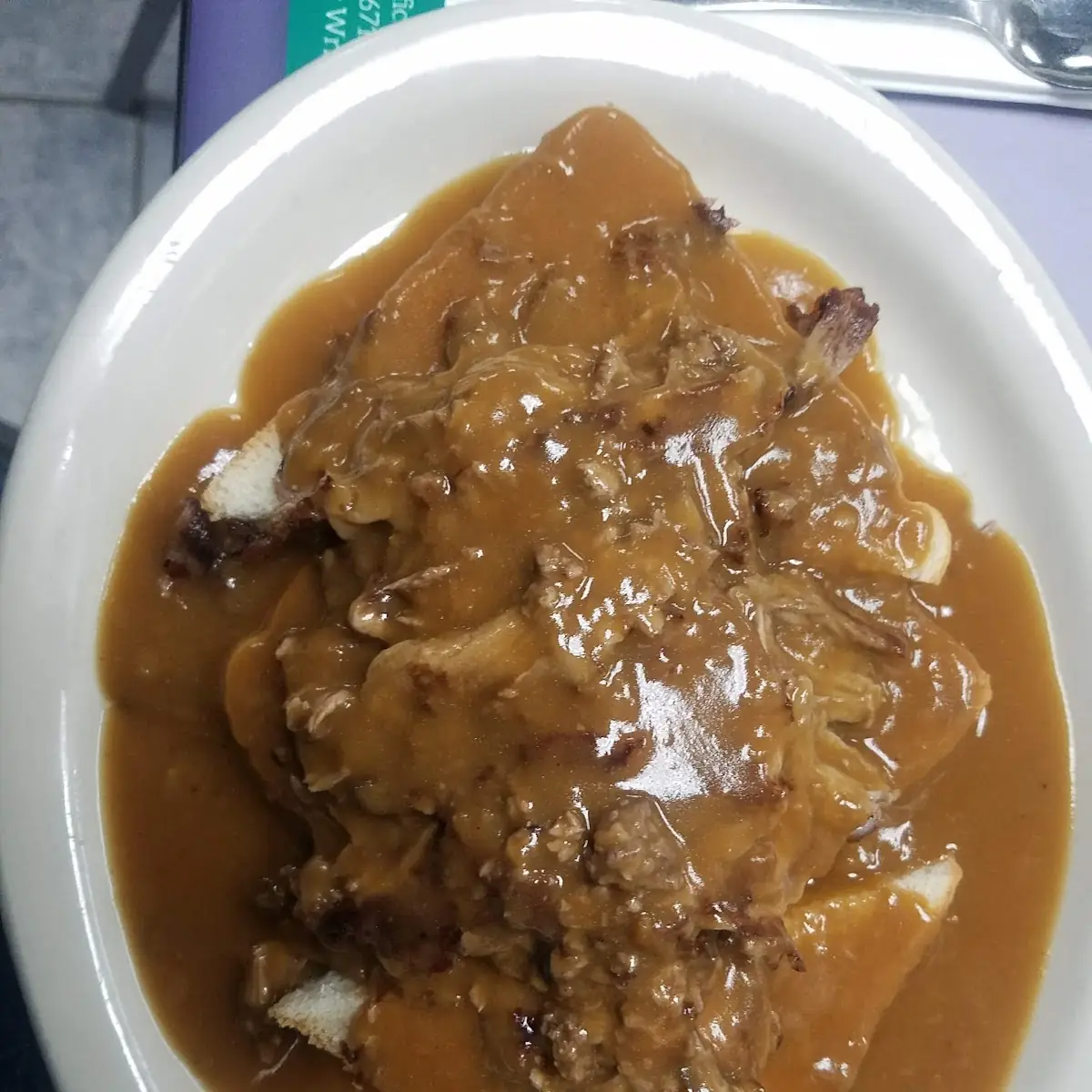 Open Faced Roast Beef