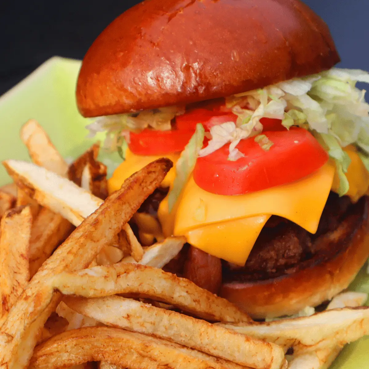 Build a Burger with Hand Cut Fries