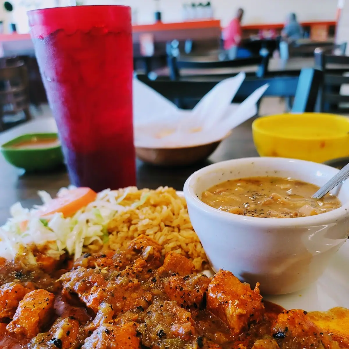 Carne De Puerco En Chile Colorado