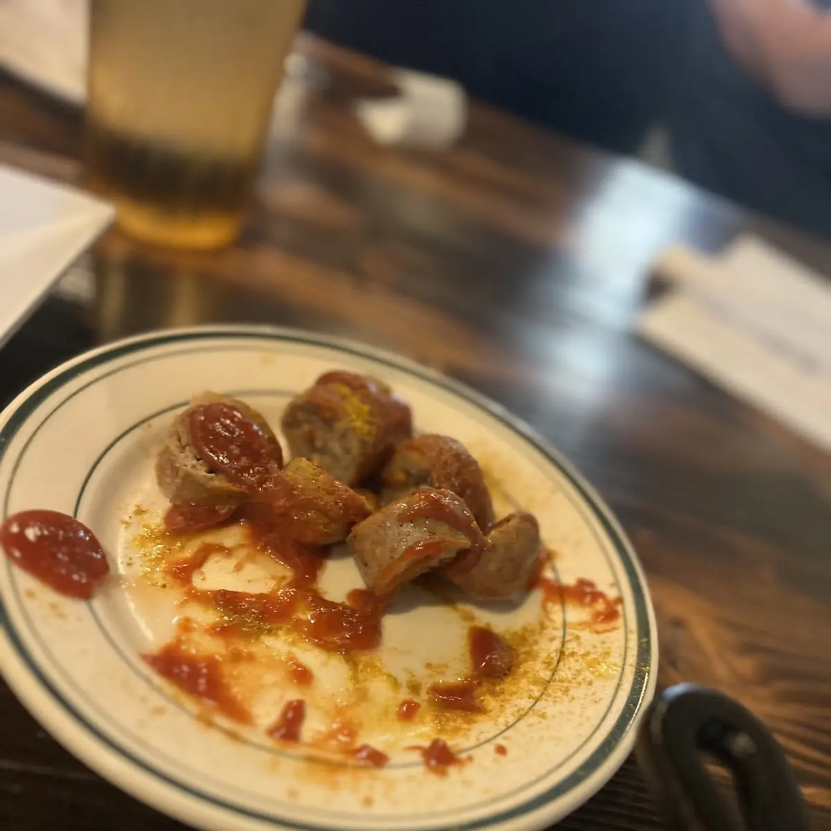 Curry Sausage with Curry Ketchup