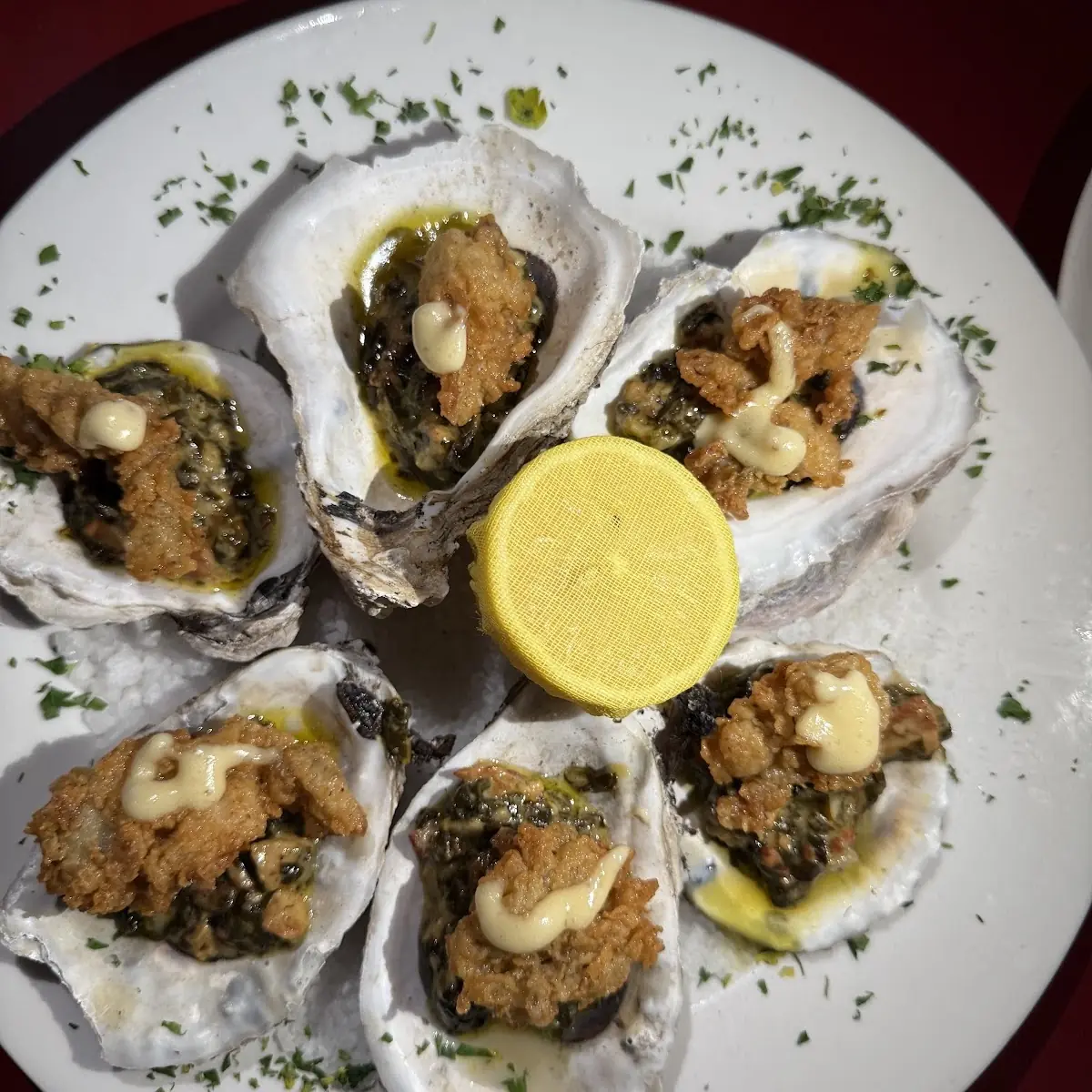 Oysters Rockefeller