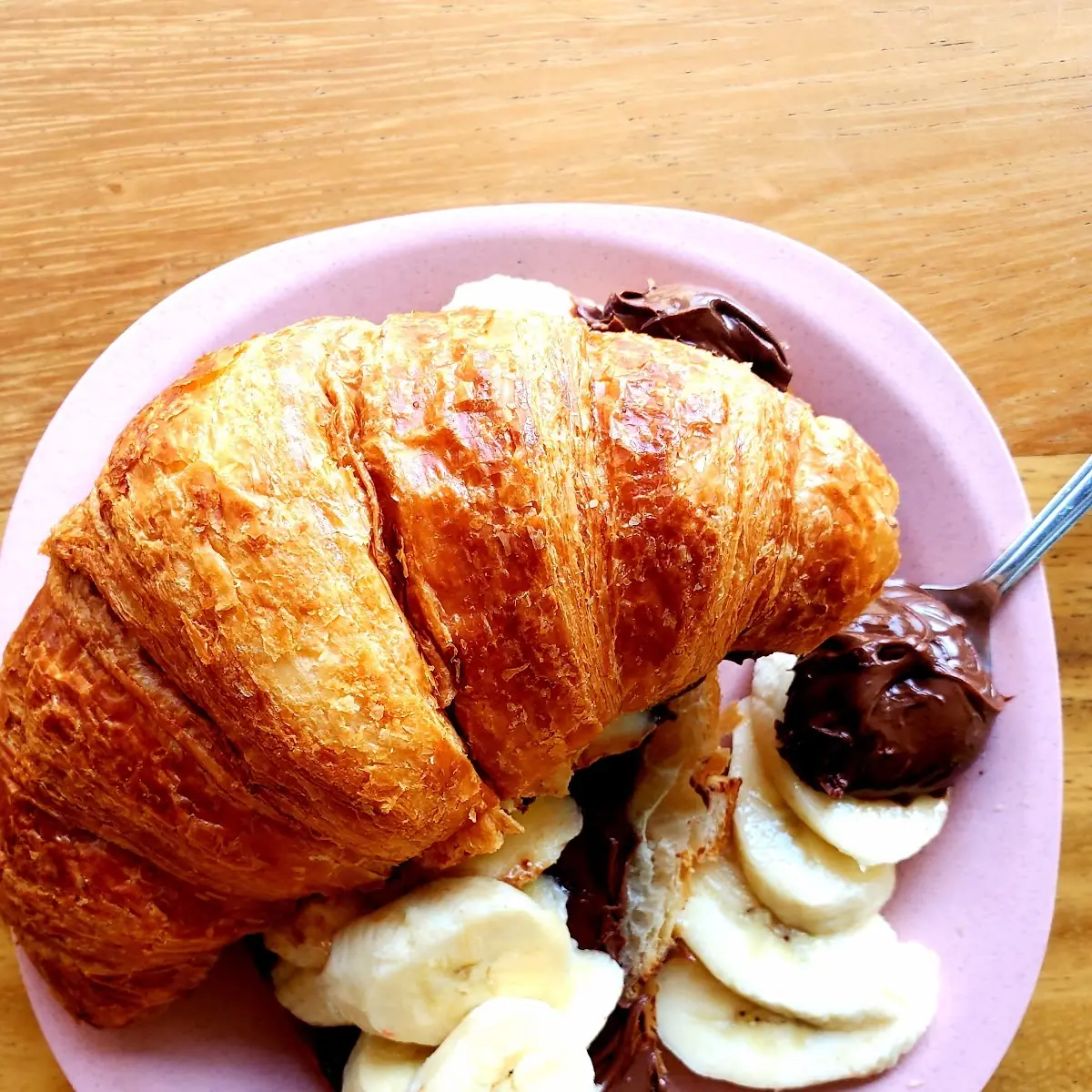 Banana Nutella Croissant