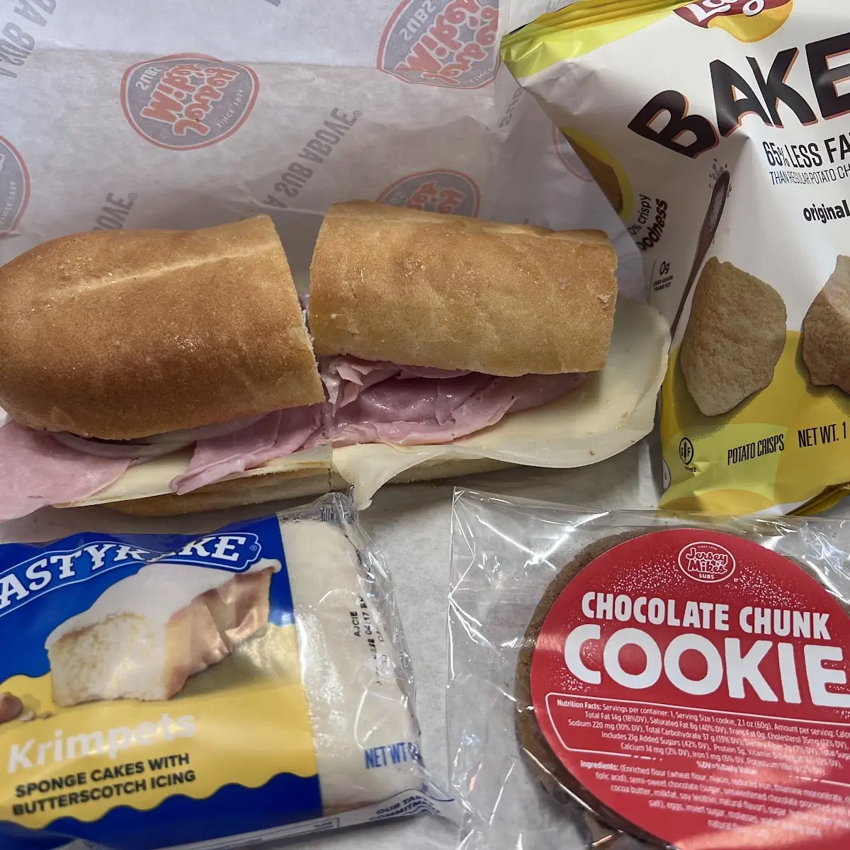 Ham and Cheese Sub