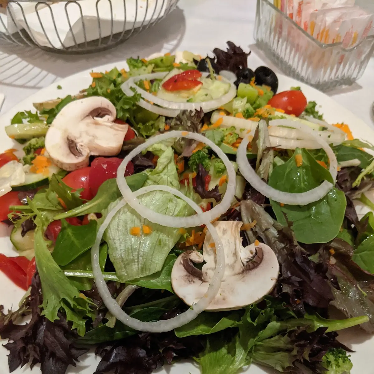 House Salad with Added Vegetables