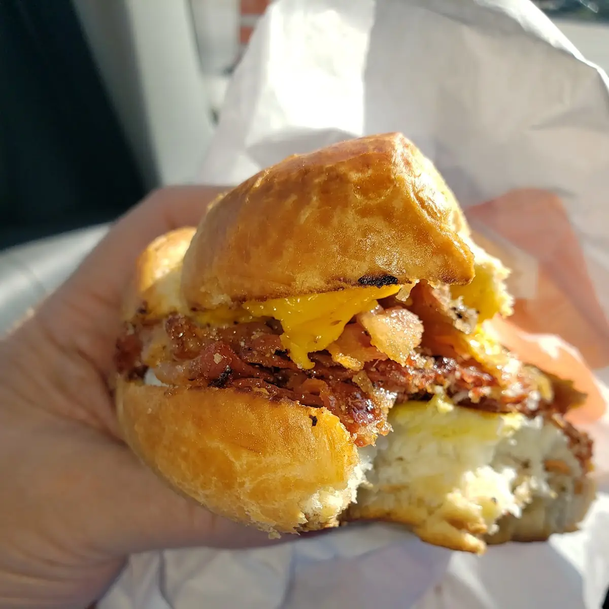 Bacon Egg Cheese Croissant Xtra Bacon