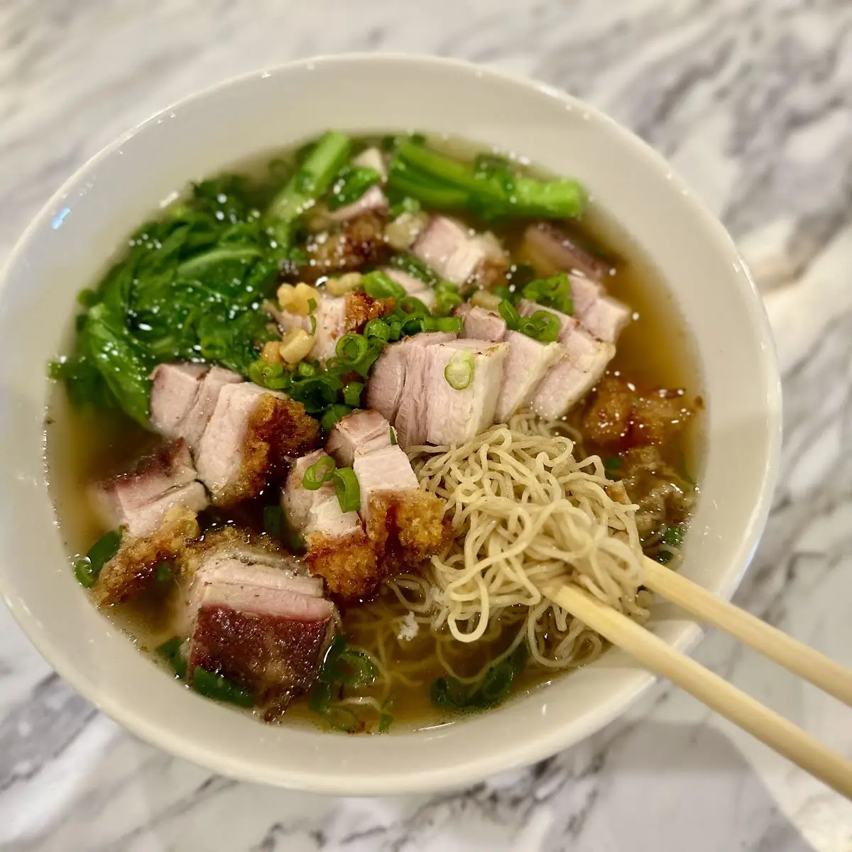 Roast Pork Noodle Soup
