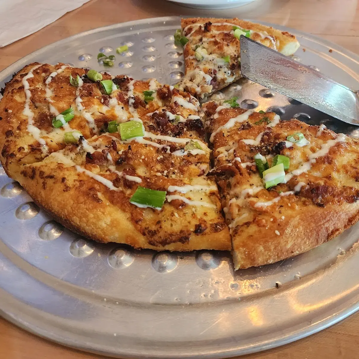 Chicken Bacon Ranch Pizza