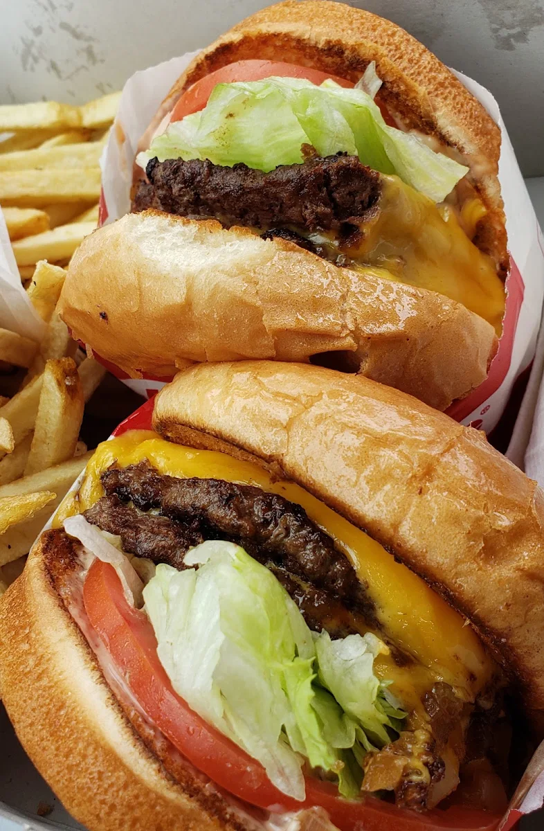 Two Double Cheese Burger