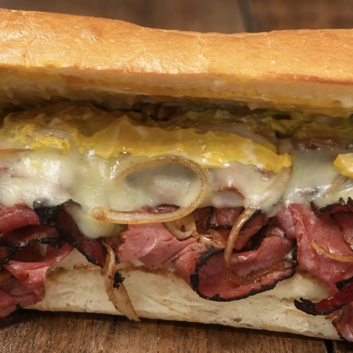 Hot Pastrami with Cheese