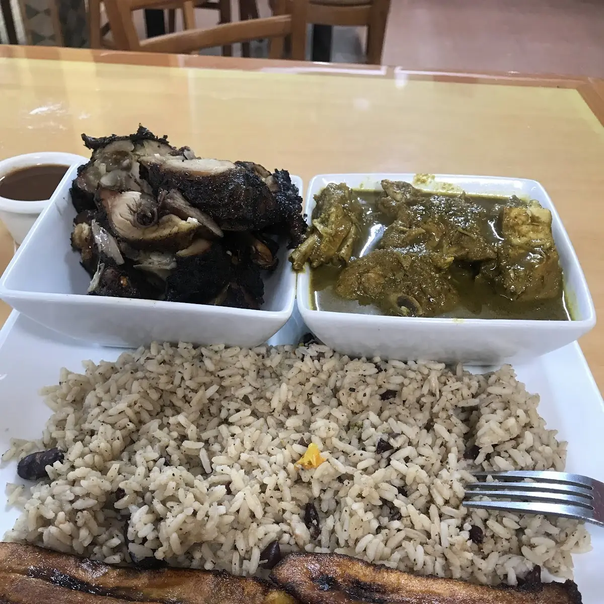 Curry Goat with Rice