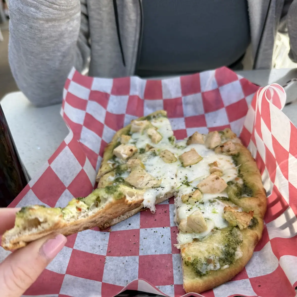 Chicken Pesto Flatbread
