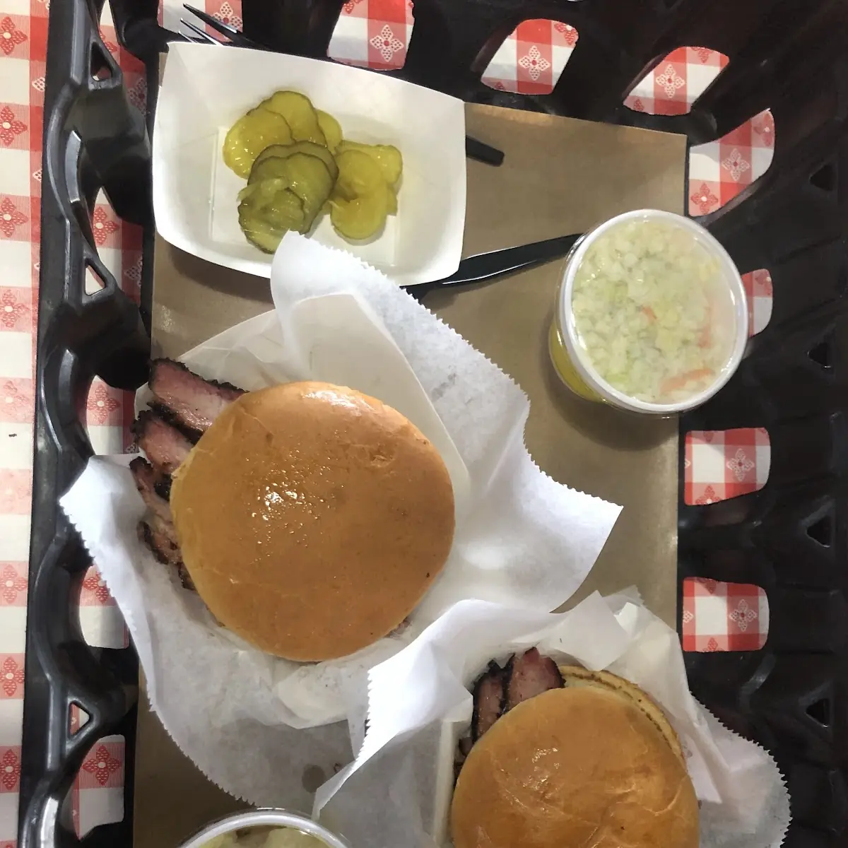 Sliced Brisket Sandwich