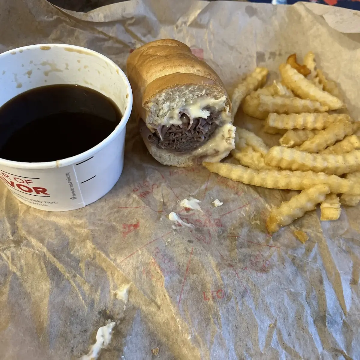 French Dip and Swiss