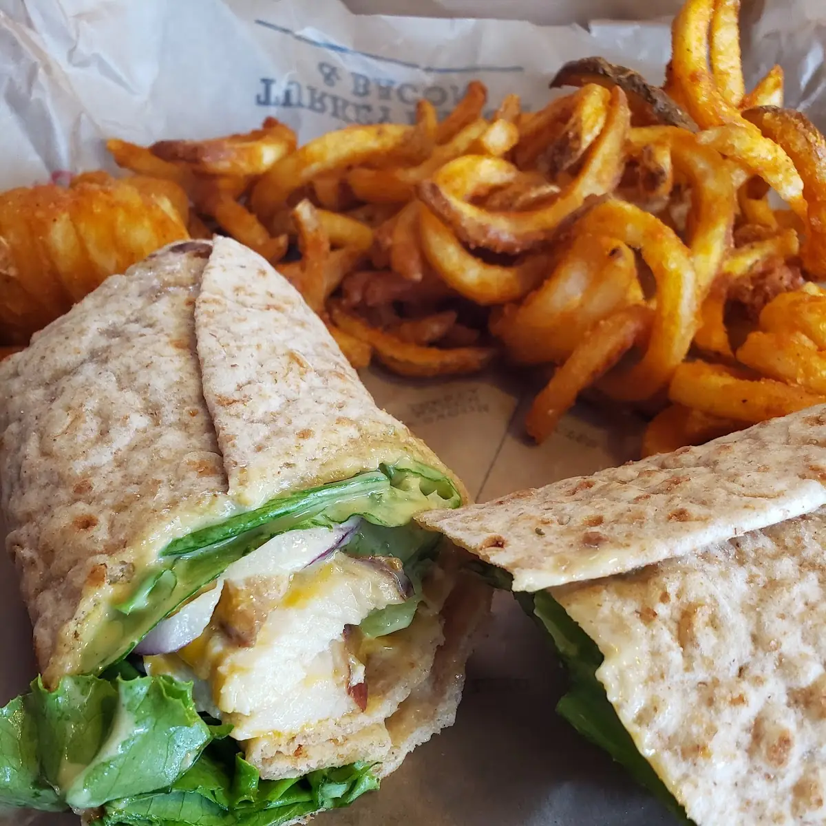 Classic Chicken Club Wrap