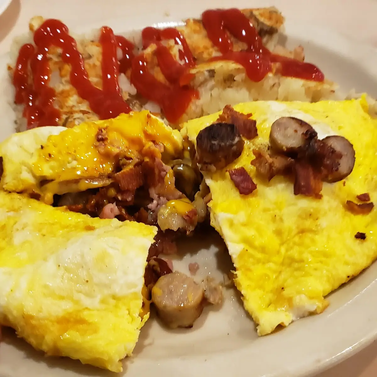 Meat Lovers Omelet