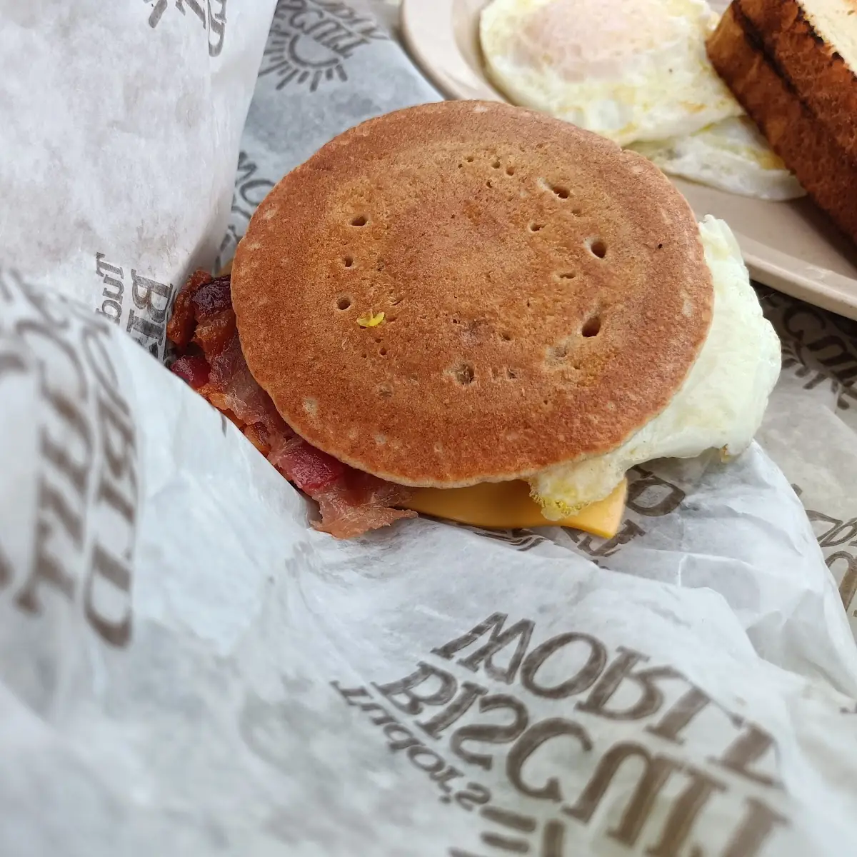 Hotcake Breakfast Sandwich