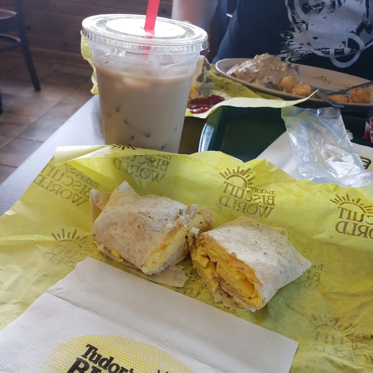 Sausage Egg and Cheese Burrito