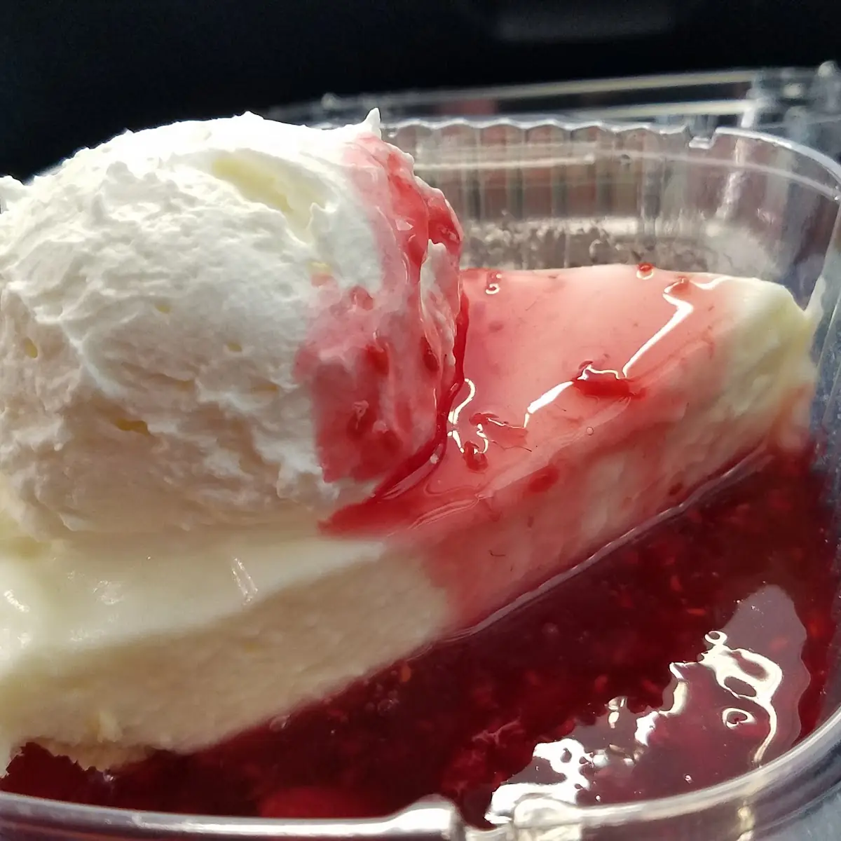 Raspberry Creme Pie