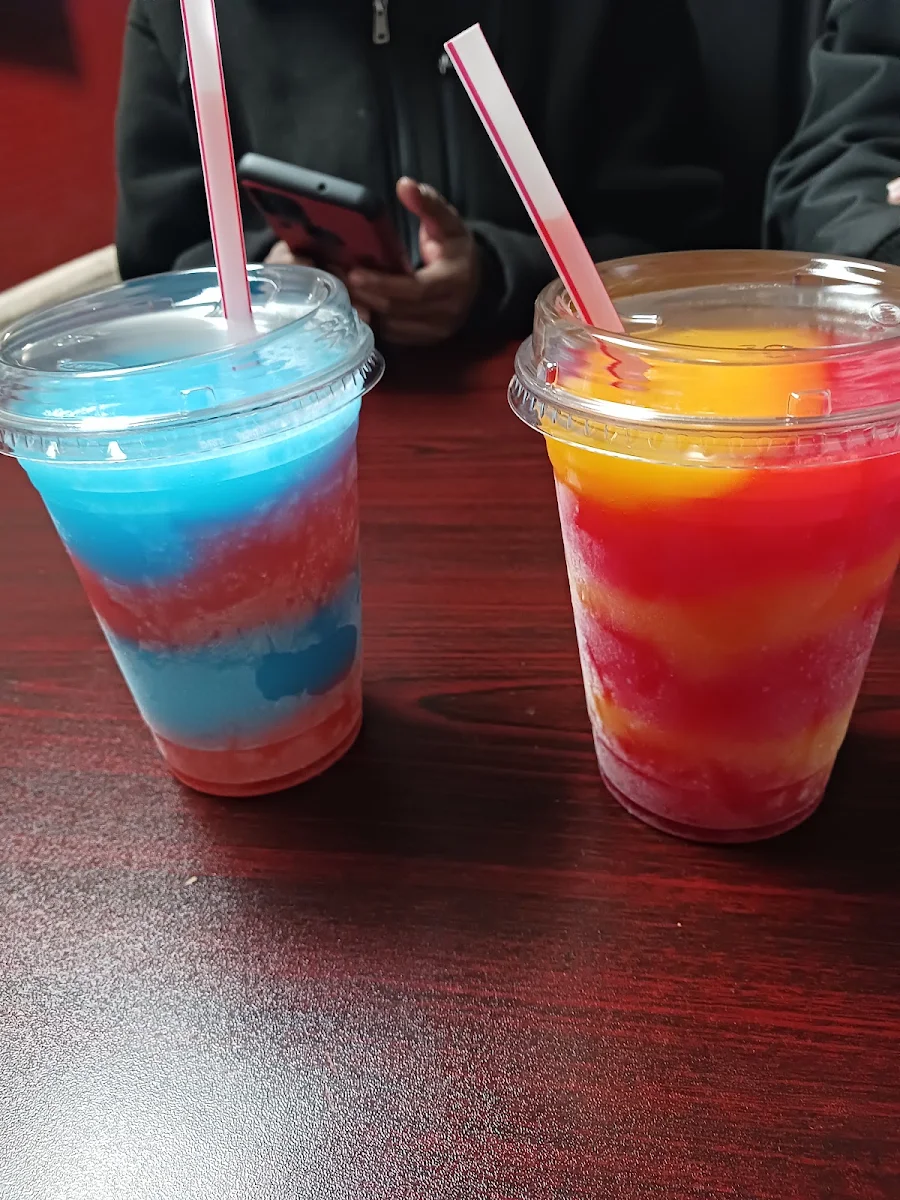 Red Bone and Cherry Limeade and Second Drink Called Fireworks