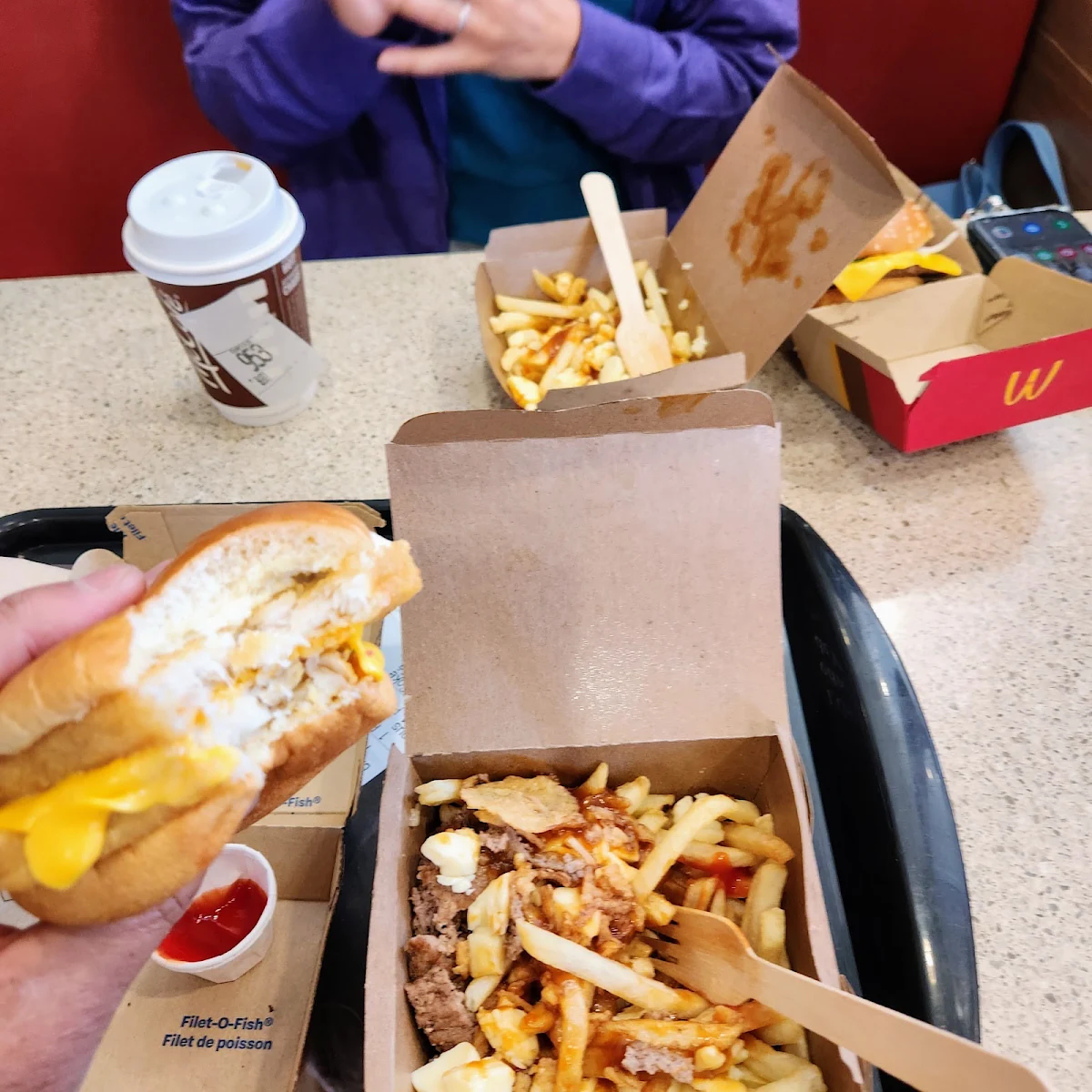 Poutine and Filet-Fish, McDonald's