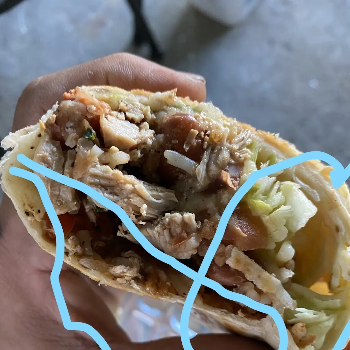 Chicken Burrito