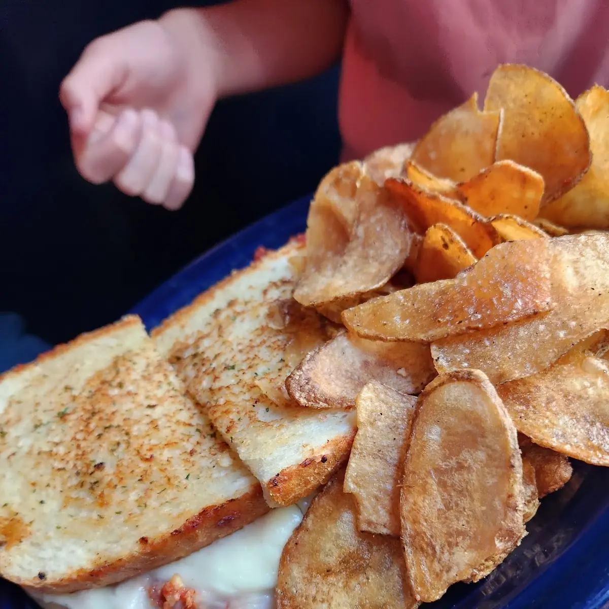 Spaghetti Grilled Cheese Sandwich