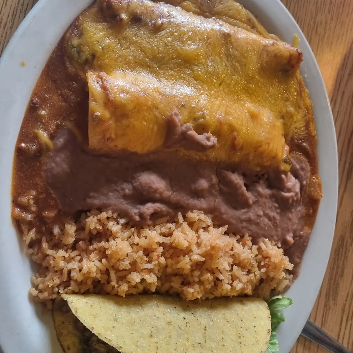 Combo Enchilada Plate