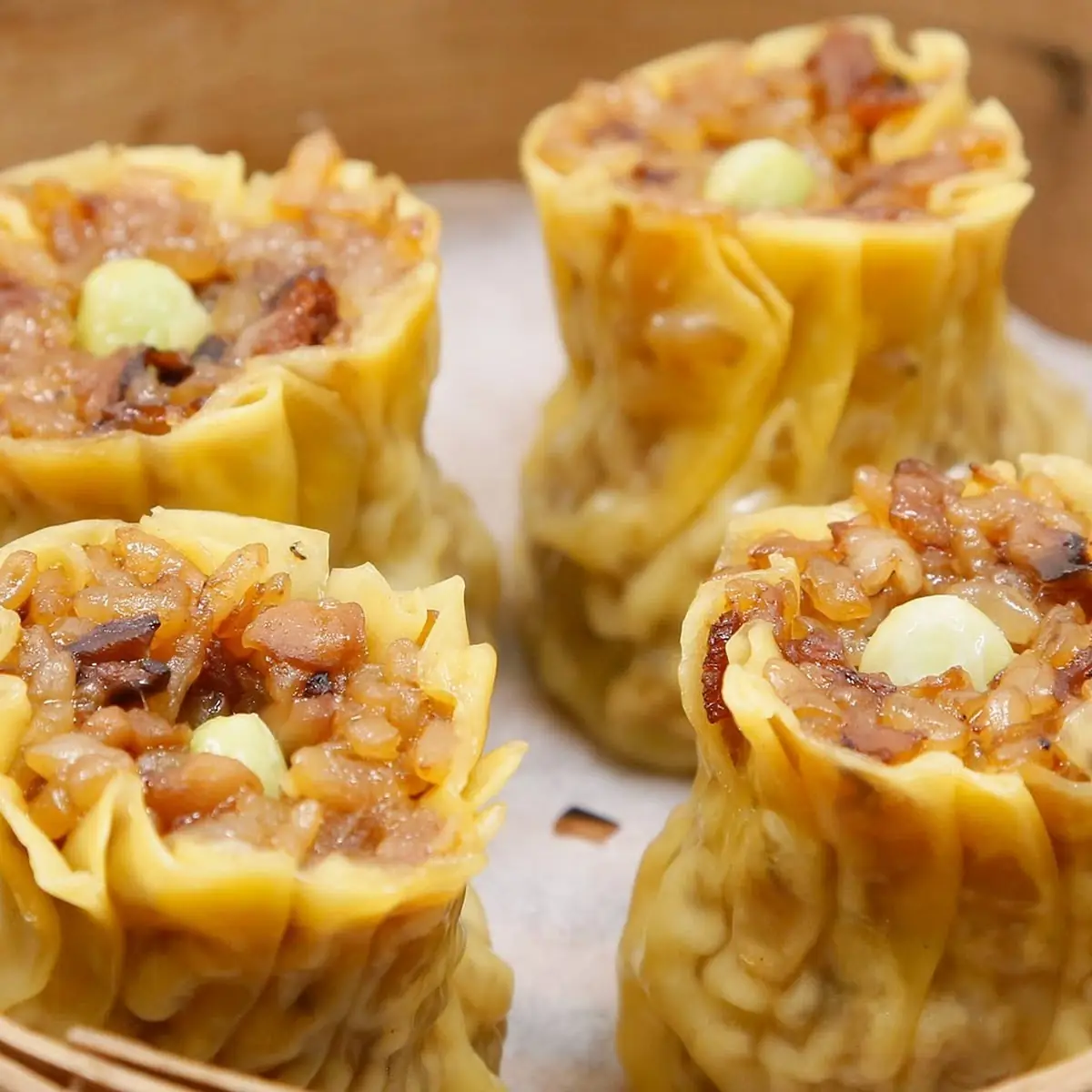 Steamed Rice Siu Mai
