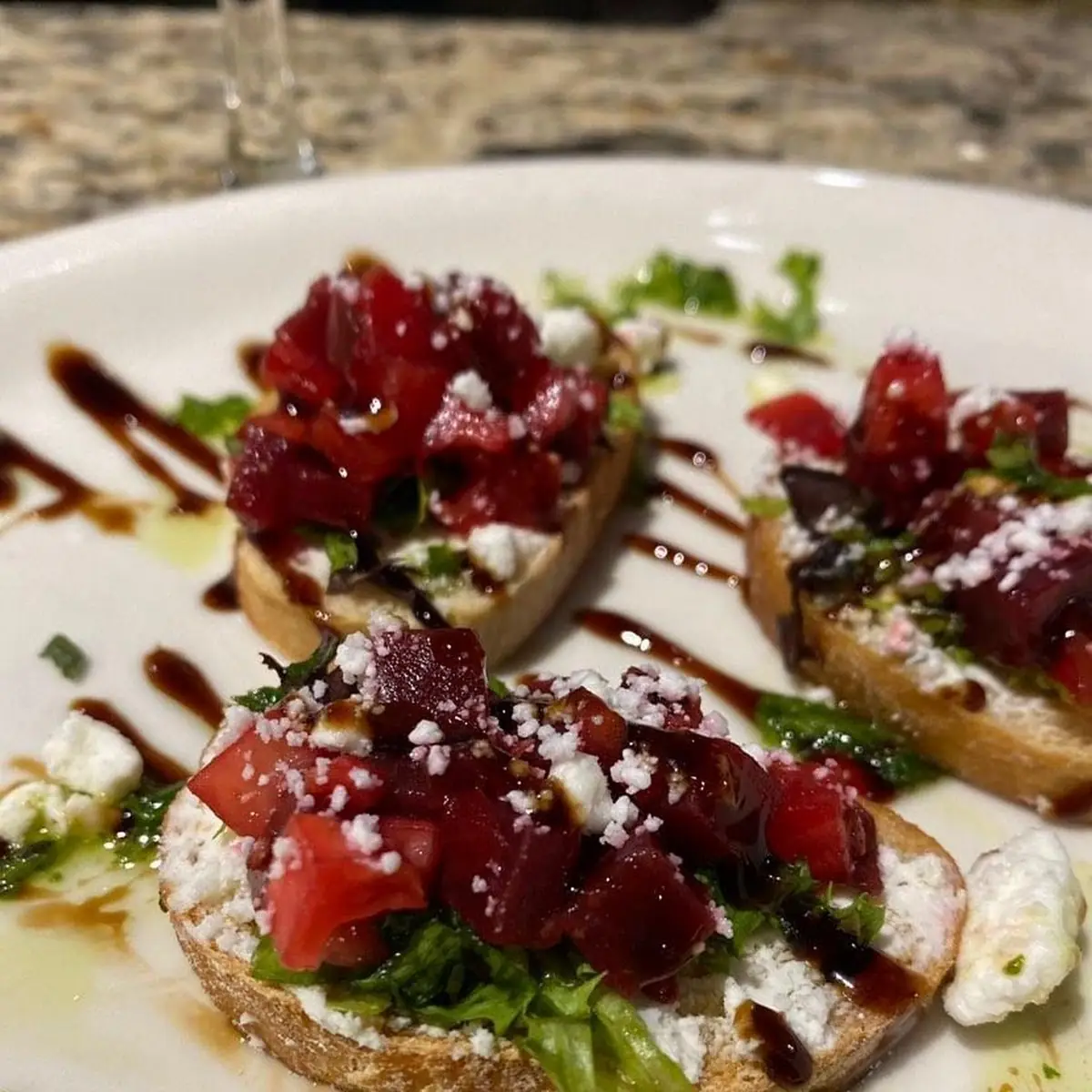 Goat Cheese Bruschetta