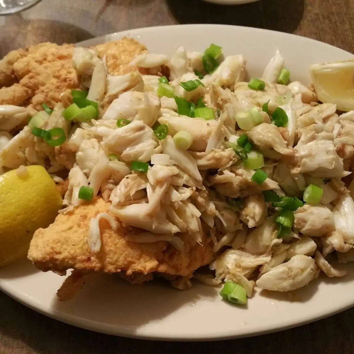 Soft Shell Crab and Trout Carrie