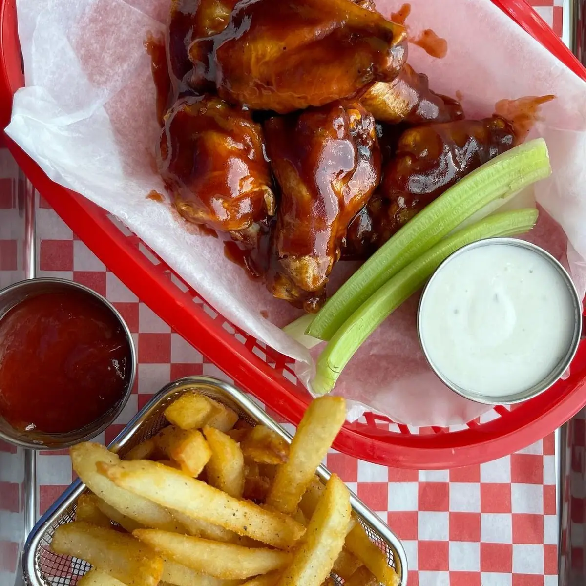 Sauced Wings