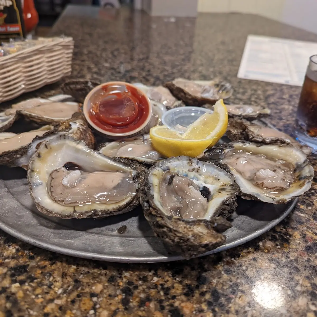 Raw Oysters on the Half Shell